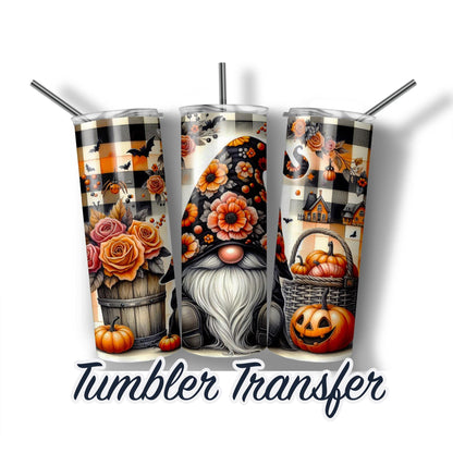 Fall  Sublimation Transfer Print For 20 oz Tumblers - 30 oz Tumblers - Ready To press - Heat Transfers