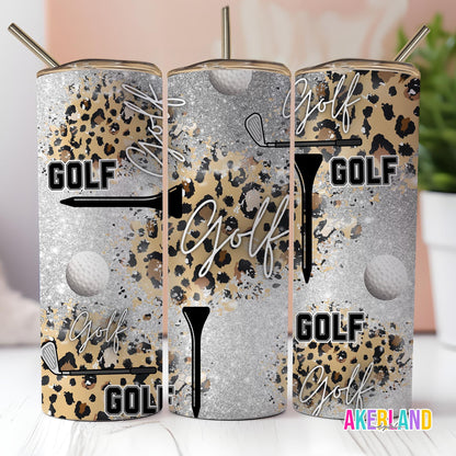 Golf 20oz Sublimation Tumbler Design - PNG Digital Download