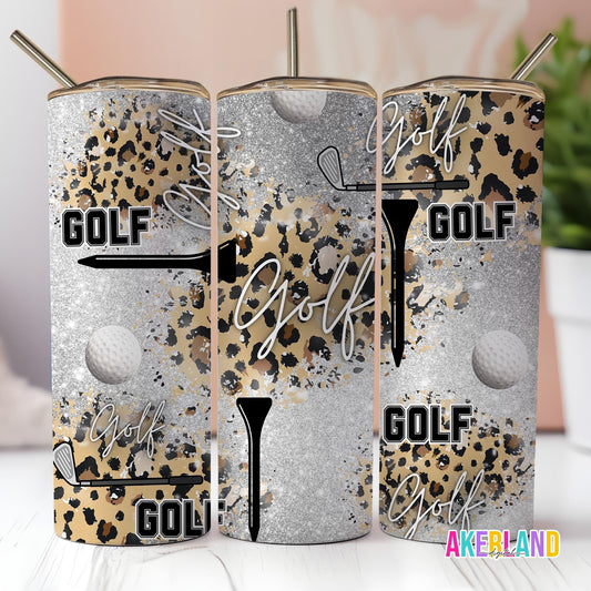 Golf 20oz Sublimation Tumbler Design - PNG Digital Download