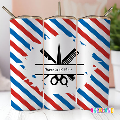 Barber 20oz Sublimation Tumbler Design - PNG Digital Download