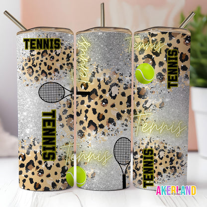 Tennis 20oz Sublimation Tumbler Design - PNG Digital Download
