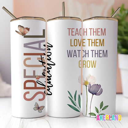 Special Education 20oz Sublimation Tumbler Design - PNG Digital Download