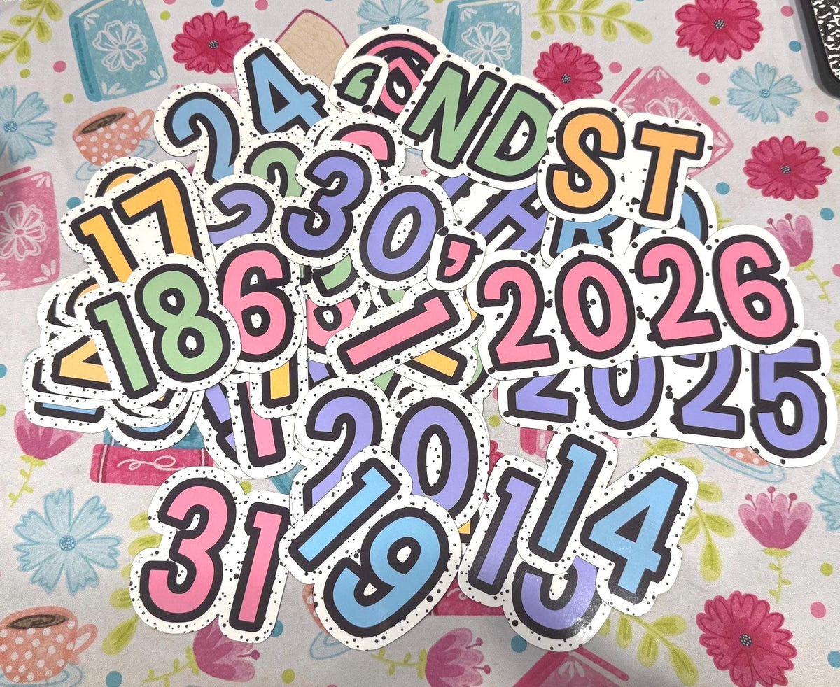 Customizable Magnets for Classroom Whiteboard, Rainbow Theme Monday - Friday SET or Custom 1-2 Line Words, Teacher Supplies and Room Decor