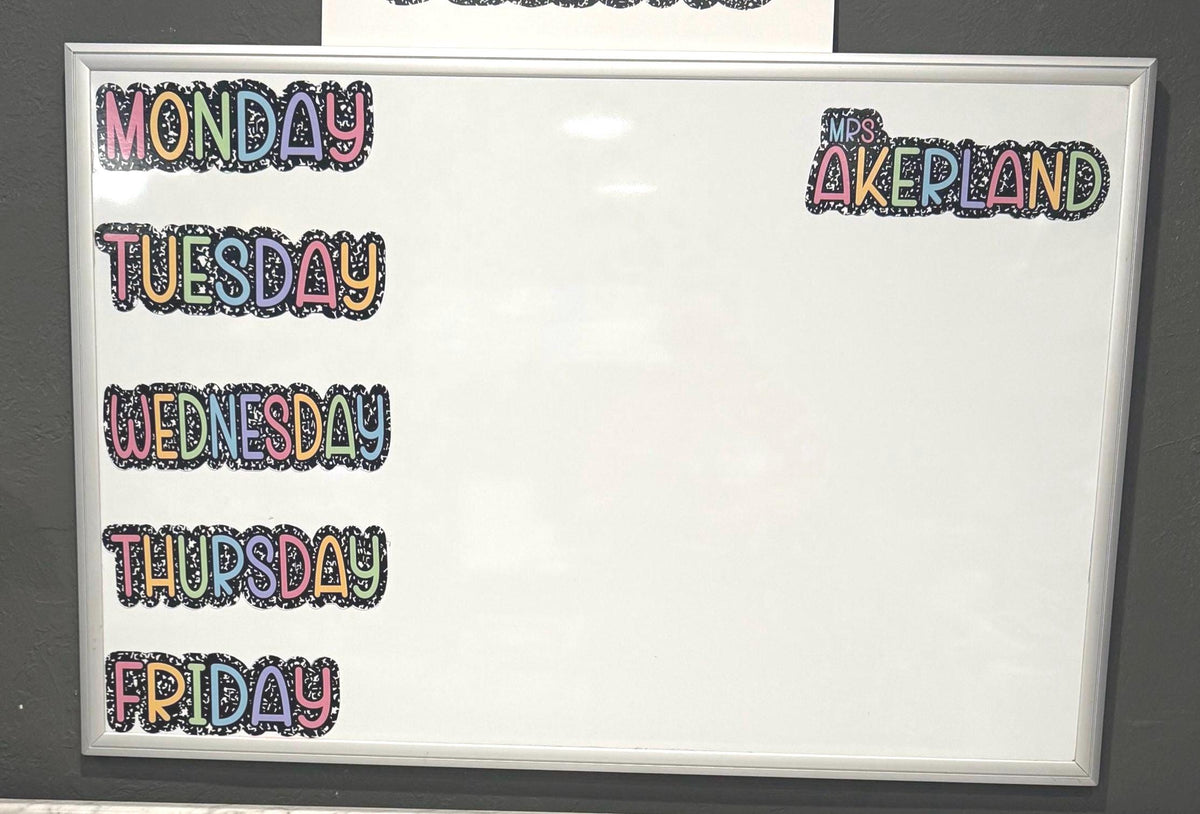 Custom Printed Magnets, Custom Teacher Supplies