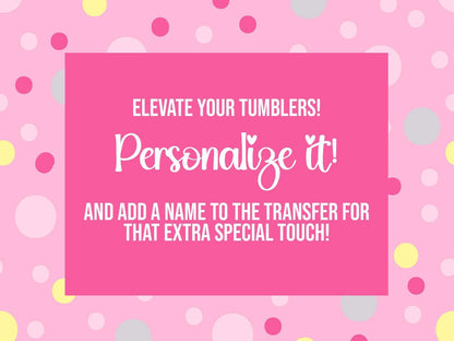 a pink square with the words, elevate your numbers personalize it and