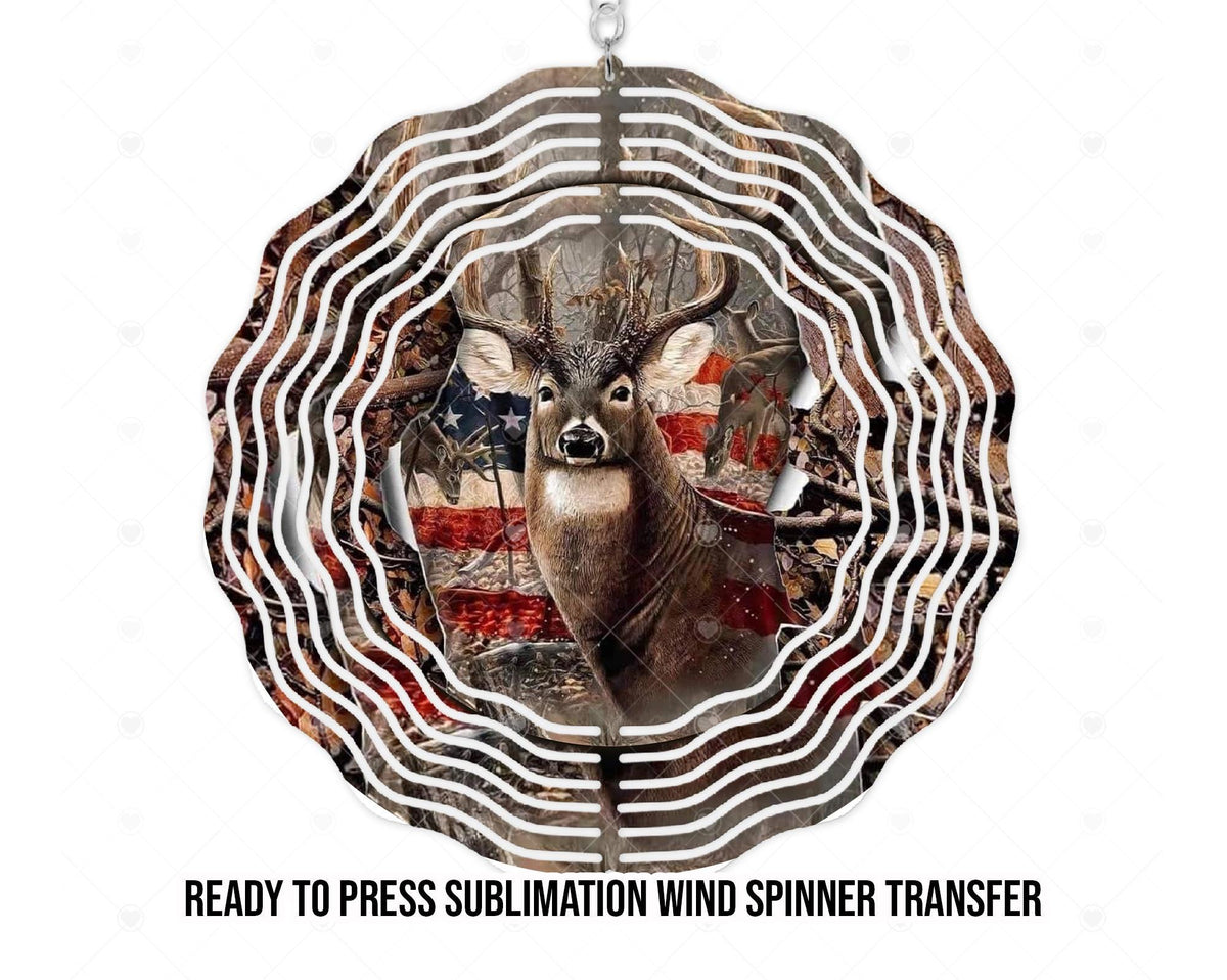 Wind Spinner Sublimation Print, Ready To press Heat Transfer | 8 in and 10 in sizes available