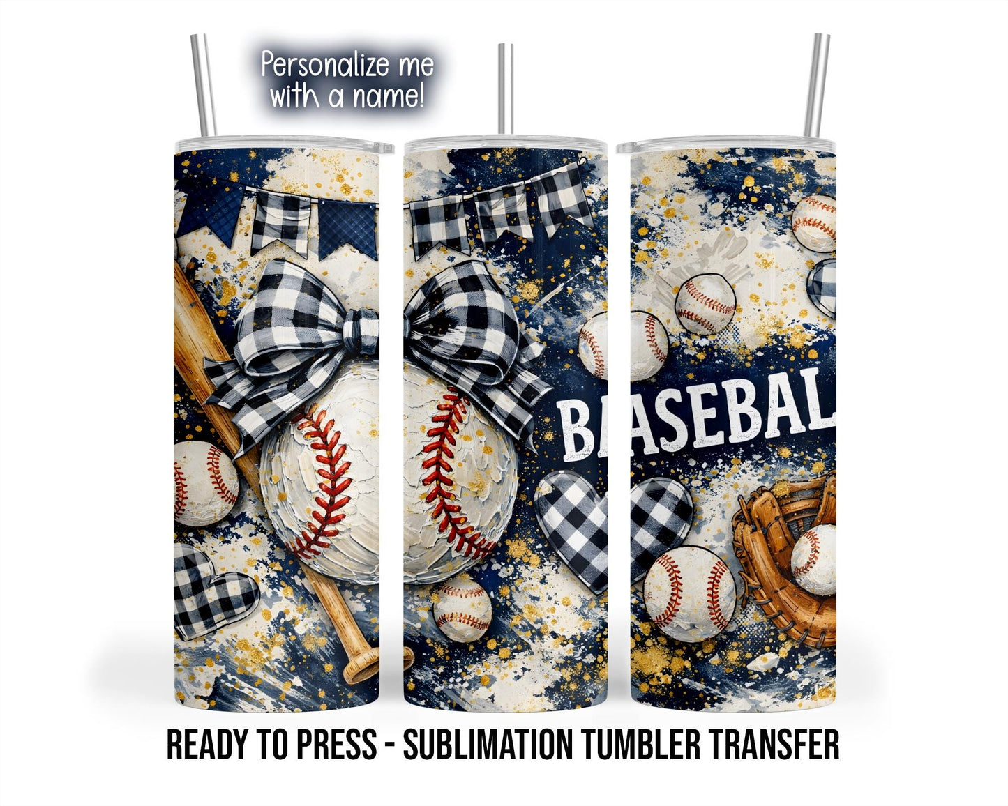 Sublimation Tumbler Transfer Print, Ready To Press Heat Transfer Patriotic Mom, Baseball Tumbler Transfers