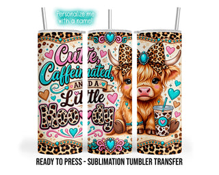 Sublimation Tumbler Transfer Print 20oz Tumbler, Ready To press Heat Transfer.